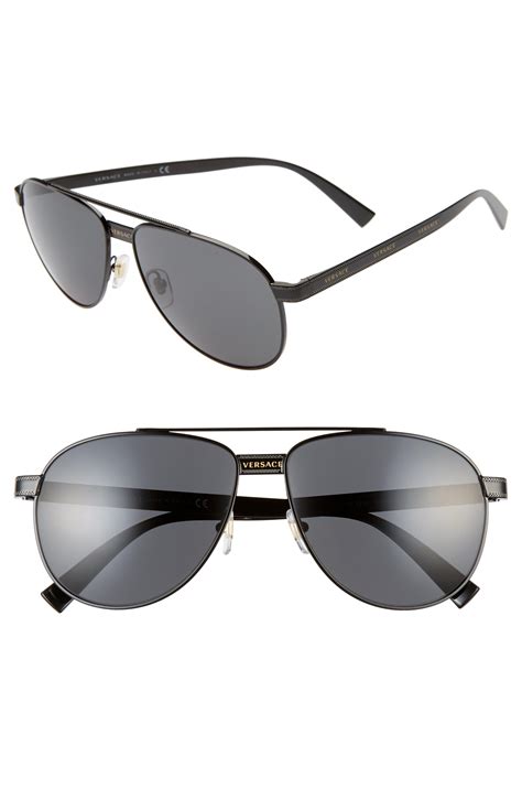 versace mens aviator sunglasses